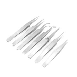 stainless steel highly demanded eyelash tweezers