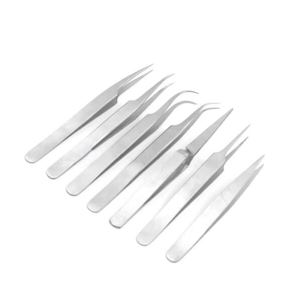 stainless steel highly demanded eyelash tweezers