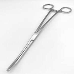 Bozeman Forceps Curved 26cm
