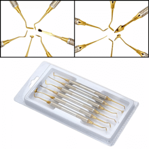 6 Pcs Dental Lucas Curettes with Scalar