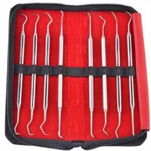 Forgesy Perio Hand Scaler, Set of 8 pcs