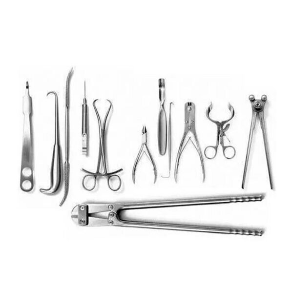Orthopedic Surgery Instruments 12 pcs Set