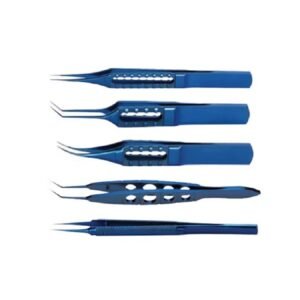 Ophthalmic Surgical Instruments Medical Tweezers Made by Titanium