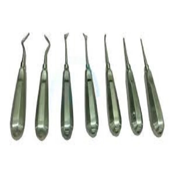 Dental Root Elevators Set of 7 pcs