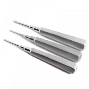 3-PCS COUPLAND Dental Root Elevators Set
