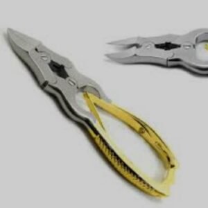 Double Action Nail Cutter in Golden Handle
