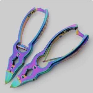 Double Action Nail Cutter in Multi Colour 2 pcs Set