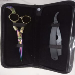 Hair Cutting Scissors  2 Pcs Set in Multi Colour