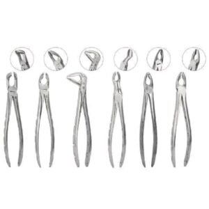 Dental Extraction Forceps Set of 6 pcs