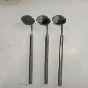 Dental Mirror Handle in Black Colour 3 Pcs Set