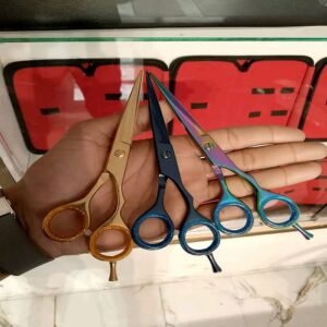 Hair Cutting Scissors 3 Pcs Set all Colour Available